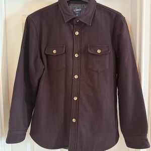 Grayers Eggplant Men's Shirt Jacket